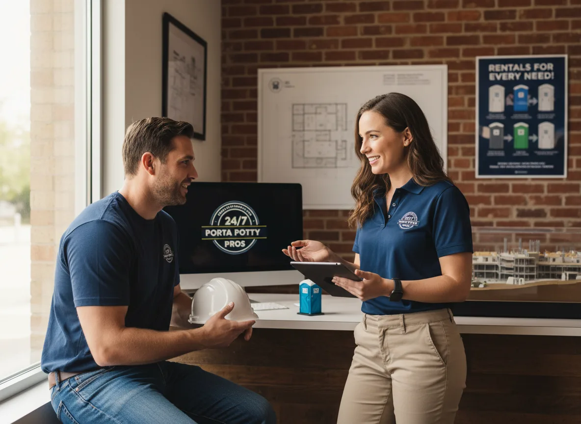Flushing Toilet Rental Options in Putnamville, IN